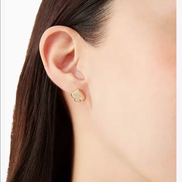 Kate Spade Every Spade Pave Studs - Picture 2 of 4